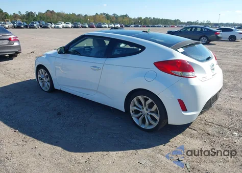 2012 Hyundai Veloster Base W/Gray from USA, damaged, VIN KMHTC6AD6CU028161